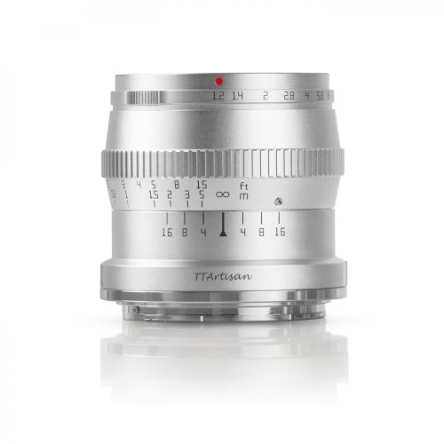 TTArtisan 50mm f/1.2 Silver for Fujifilm X