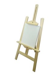 Ateliérový dřevěný malířský stojan 63cm nesložený (MS70)