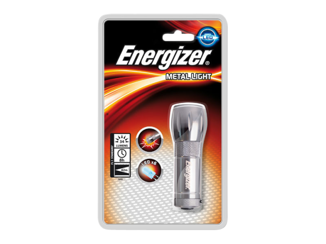 Energizer Small Metal Light 3AAA