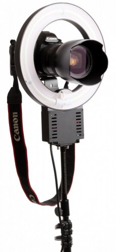 Falcon Eyes FLC-28 Fluorescent Video Ring Light Lamp 28W