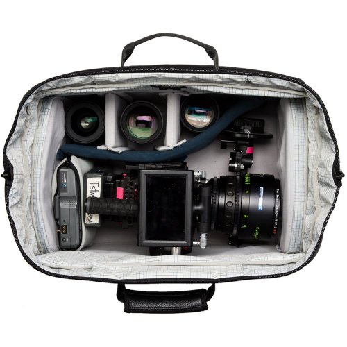Tenba Cineluxe Video-Schultertasche 21 | Innenmaße 43 × 23 × 30 cm | für kleine ENG- und Cinema-Kameras | Strapazierfähig und wetterfest | Schwarz
