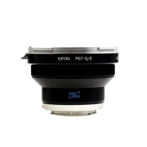 Baveyes Adapter für Pentax 67 Objektive auf Sony E Kamera (0,7x)