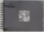 FINE ART 24x17 cm, foto 10x15 cm/50 ks, 50 stran, černé listy, šedé