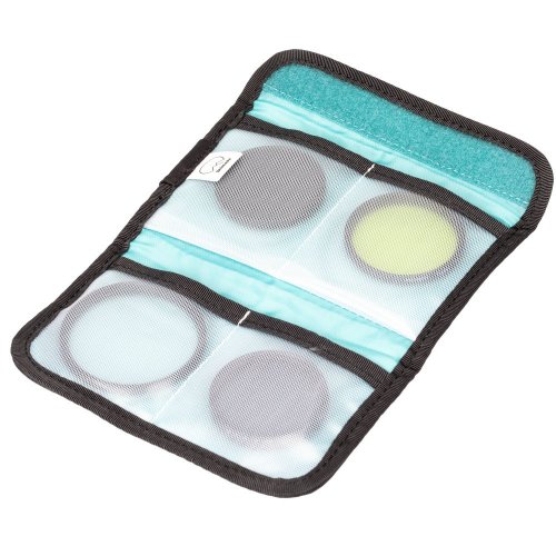 Shimoda Mini Filter Wrap | pojme filtre do 50 mm | rozmery 15 × 9 × 2 cm | pre kompaktné bezdrôtové mikrofóny alebo káble | čierna
