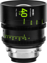 NiSi Cine Lens Athena Prime 40mm T1.9 G-Mount (Without Drop-in Filter)
