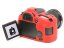 EasyCover Camera Case for Canon EOS 70D Red