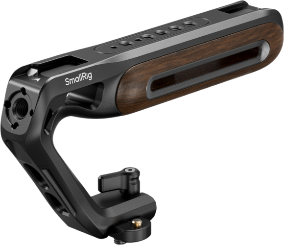 SmallRig 5251 Wooden Top Handle s NATO svorkou