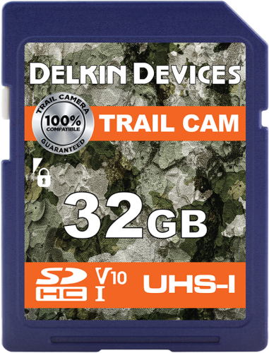 Delkin SDHC Trail Cam R100/W30 (V10) 32GB