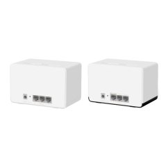 WiFi router TP-Link Mercusys Halo H85X(2-pack) WiFi 6, AX3000, 1x 2,5GLAN, 2x GLAN2,4/5 GHz, poškodený obal