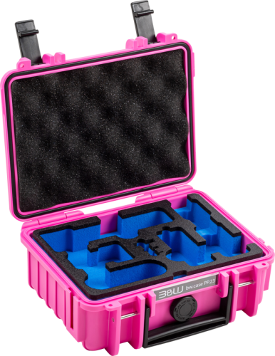 B&W Outdoor Cases B&W Cases Type 500 for DJI Osmo Pocket 3 Creator Combo, Pink B&W Outdoor Cases B&W Cases Type 500 for DJI Osmo Pocket 3 Creator Combo, Pink