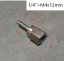 Adaptor filet 1/4" la M4x12 (EE14)