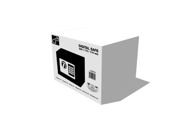 Digitální trezor G21 230 x 170 x 170 mm