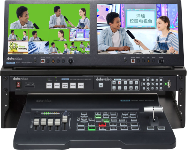 Datavideo GO-650-Studio 4 Inp HDMI/SDI switcher w. streaming/rec