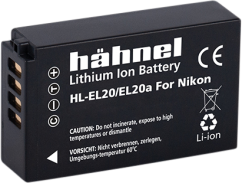Hähnel HL-EL20, Nikon EN-EL20 880mAh, 7.2V, 6.3Wh