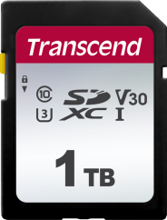 Transcend Silver 300S SDXC UHS-I U3 (V30) R100/W85 1TB