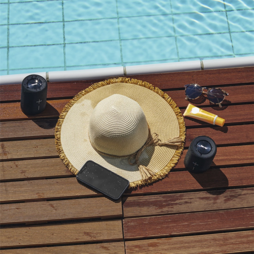 Hama Twin 3.0, reproduktor Bluetooth, dělitelný na 2 části, TWS, vodotěsný, IP67, 30 W, černý