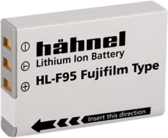 Hähnel HL-F95, Fujifilm NP-95, 1500mAh, 3.6V, 5.4Wh