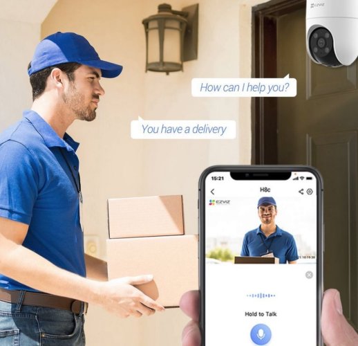 Ezviz H8C venkovní, otočný, IP, WiFi, 2MP, 4mm