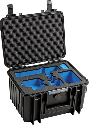 B&W Outdoor Cases BW Outdoor Case Type 2000 for GoPro Hero 12 (fits even GoPro Hero 9/10/11), charge-in-case, Black B&W Outdoor Cases BW Outdoor Case Type 2000 for GoPro Hero 12 (fits even GoPro Hero 9/10/11), charge-in-case, Black