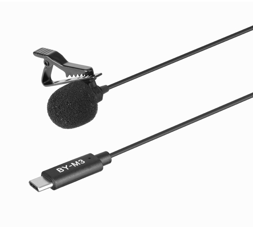 BOYA BY-M3 OP klopový mikrofon USB Typ-C kompatibilní s DJI OSMO Pocket BOYA BY-M3 OP klopový mikrofon USB Typ-C kompatibilní s DJI OSMO Pocket