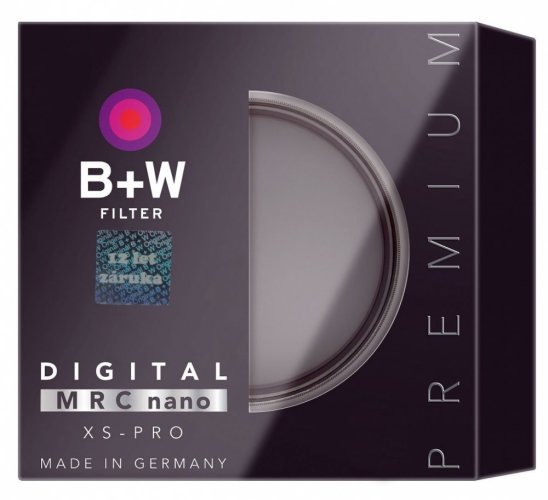 B+W 55mm Zirkularer Polarisationsfilter Käsemann High Transmission (HTC) MRC nano XS-Pro