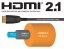 PremiumCord Ultra High Speed HDMI 2.1 Optical 8K@60Hz 4K@120Hz 25m pozlacený
