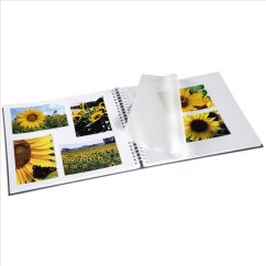Fotoalbum Hama FINE ART 36x32 cm, 50 strán, šedý, biele listy, špirálový, lepiaci