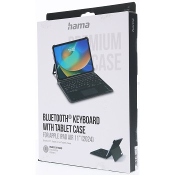 Hama Premium, pouzdro na tablet s klávesnicí, pro Apple iPad Air 11" (2024), německé rozložení (QWERTZ)