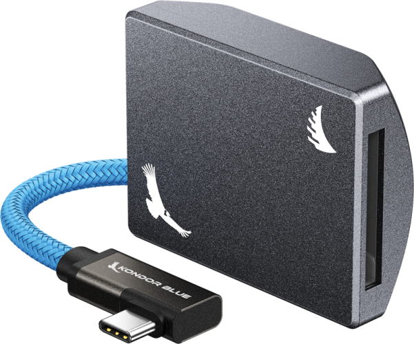 Angelbird Kondor Blue CFexpress B Recording Module (MagSafe Compatible External) Space Gray Angelbird Kondor Blue CFexpress B Recording Module (MagSafe Compatible External) Space Gray