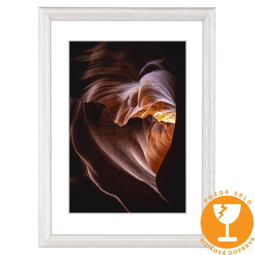 Dřevěný rám Hama PHOENIX, bílý, 29,7x42 cm (formát A3)