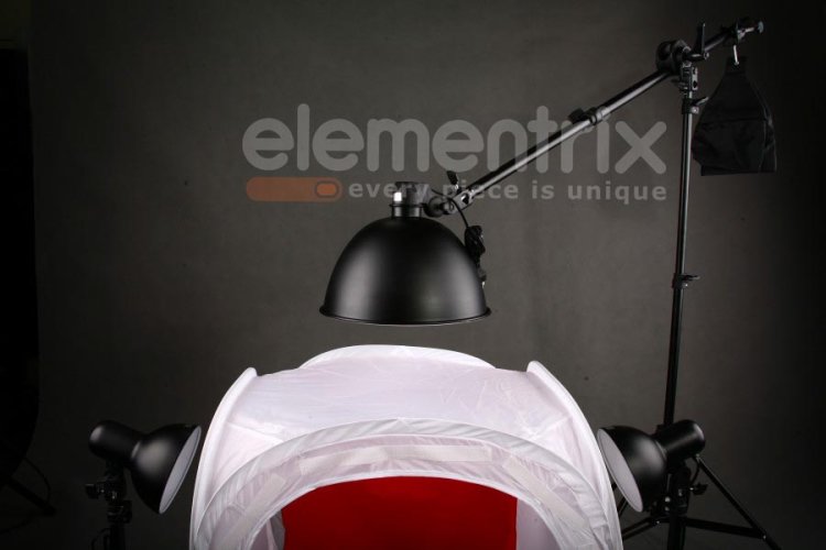 Studiová sada 50x50cm, 38cm S4, fotografický stan, fotostan (S4-3850B) Studiová sada 50x50cm, 38cm S4, fotografický stan, fotostan (S4-3850B)