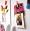 Polaroid rámečky pro fotografie 2x3″, 10 rámečků, růžovooranžové