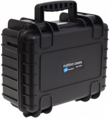 B&W Outdoor Case 3000, kufr s přepážkami černý