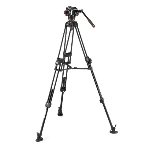 Manfrotto 504X & Alu Fast Twin Tripod