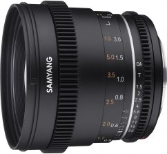 Samyang 50mm T1,5 VDSLR MK2 Lens for Canon EF