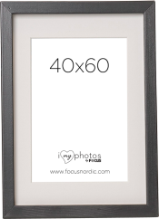 Focus Vivaldi Black 40x60