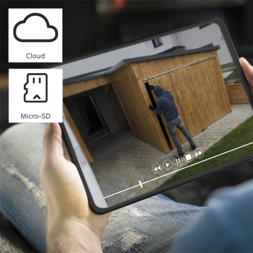 Hama SMART vonkajšia IP kamera, WiFi, solárne napájanie, nočné videnie Hama SMART vonkajšia IP kamera, WiFi, solárne napájanie, nočné videnie