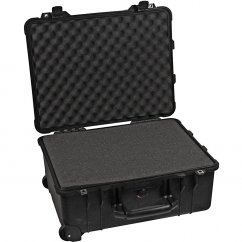 Peli™ Case 1560 Koffer mit Schaumstoff (Schwarz)