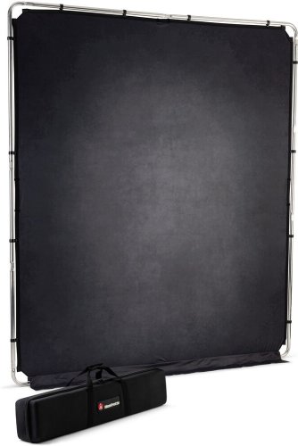 Manfrotto EzyFrame Vintage Background with Frame 2x2.3m Pewter