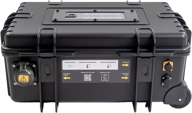 B&W Outdoor Cases BW Outdoor Cases energy.case PRO500 (500 Watt), black B&W Outdoor Cases BW Outdoor Cases energy.case PRO500 (500 Watt), black