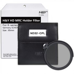 H&Y K-Series HD ND32 + CPL Einsteckfilter-Set 95mm