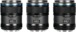 Sirui Sniper Lens APS-C AF Kit 23, 33 & 56mm F1.2 X-Mount Black Carbon