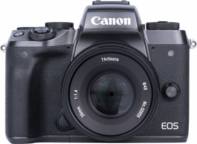 7Artisans 35mm f/1,4 (APS-C) pro Canon EF-M
