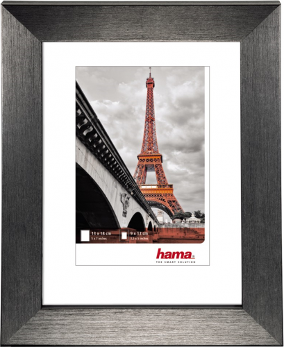 PARIS, fotografia 7x10 cm, rám 10x15 cm, sivý