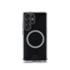 Hama Extreme Protect, kryt pro Samsung Galaxy S25 Ultra, magnetický, D3O®, nežloutnoucí, průhledný