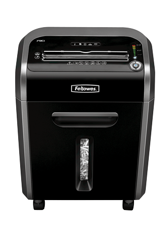 Aktenvernichter Fellowes Powershred 79Ci P-4, Querschnitt 3,9×38mm, 14 Blatt, 23l, CD+DVD, Kreditkarte, NSA Aktenvernichter Fellowes Powershred 79Ci P-4, Querschnitt 3,9×38mm, 14 Blatt, 23l, CD+DVD, Kreditkarte, NSA