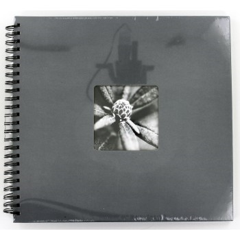 Hama album klasický spirálový FINE ART 36x32 cm, 50 stran, šedý