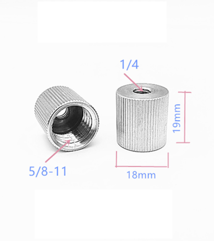 Adaptor de nivelare Elementrix 5/8"-11 la gaură 1/4"-20 (CG11)