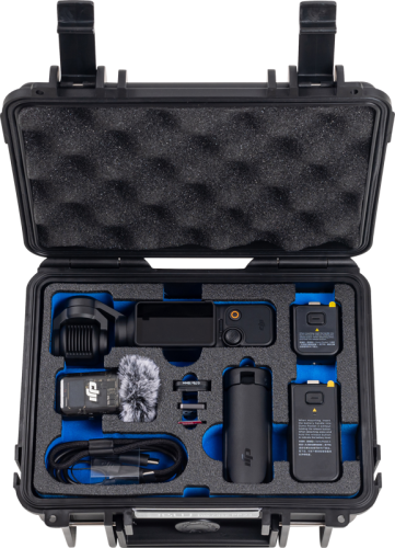 B&W Outdoor Cases B&W Cases Type 500 for DJI Osmo Pocket 3 Creator Combo, Black B&W Outdoor Cases B&W Cases Type 500 for DJI Osmo Pocket 3 Creator Combo, Black
