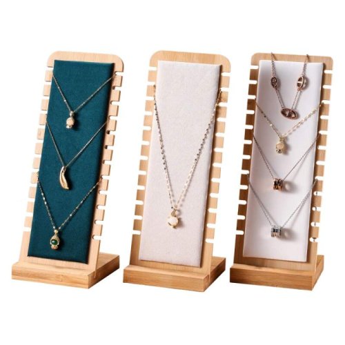 Dekolt, stojánek, stojan na šperky výška 26cm bílý (DRD5B)